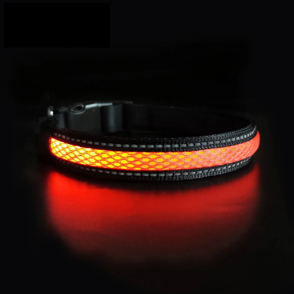 Dog Collar Luminous Pet Products Safety