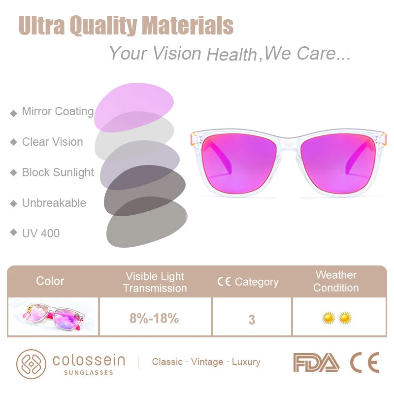 Sunglasses For Women Gradient Colorful Lens