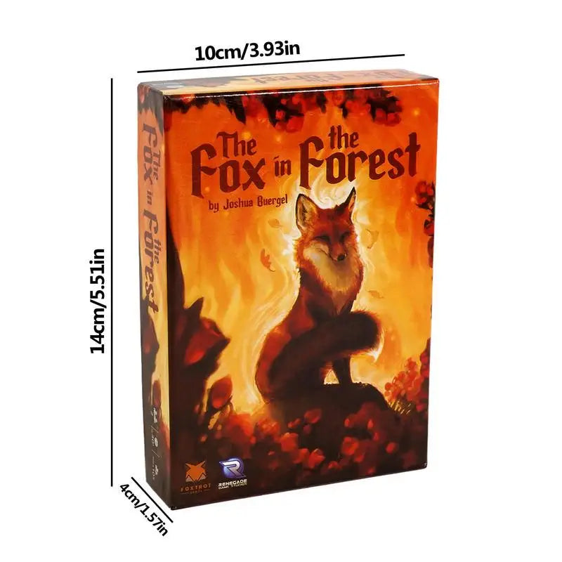 Social Party Game Cards, Fox-Forest Card