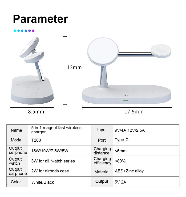 3 in 1 Wireless Charger