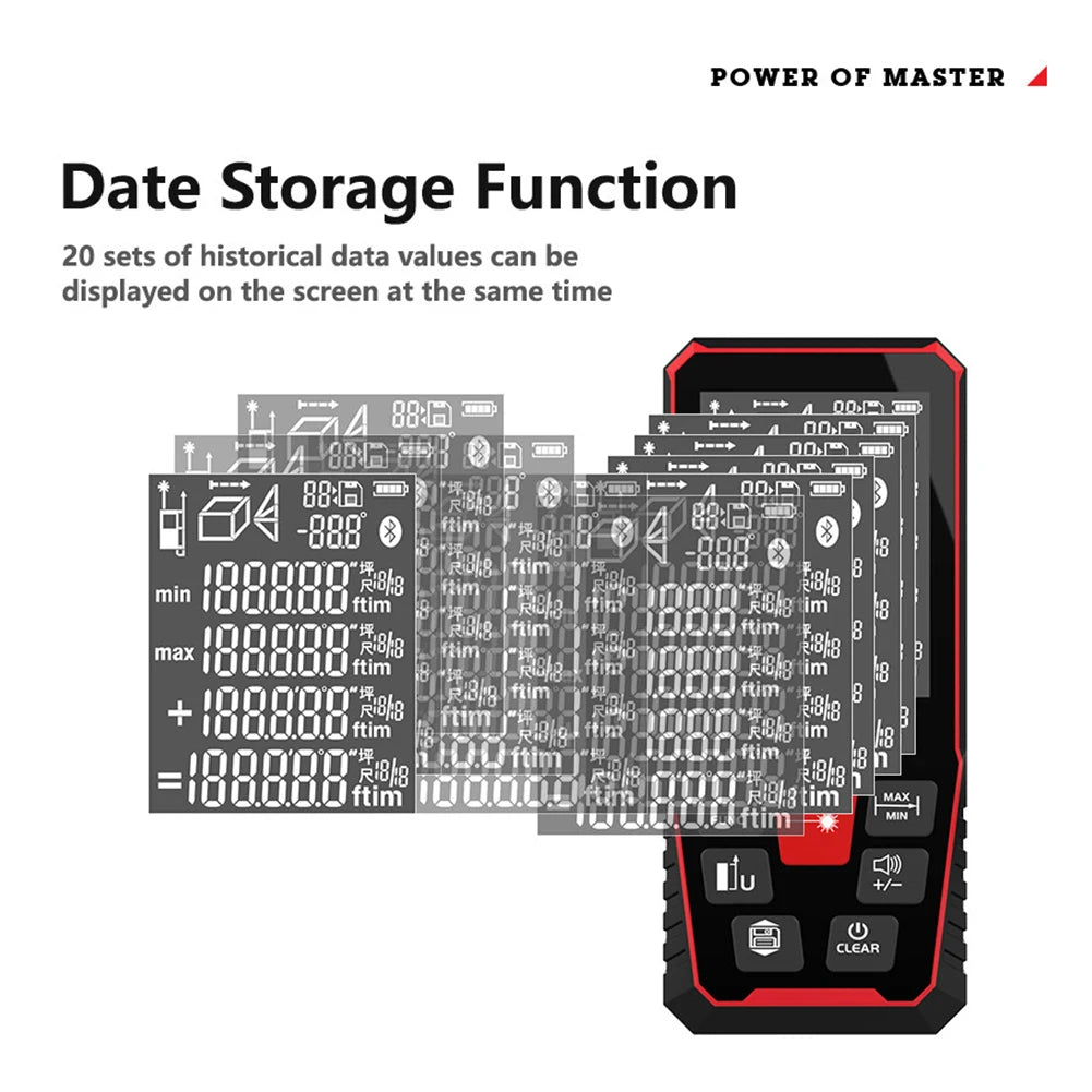 Laser Rangefinder Distance Meter Finder