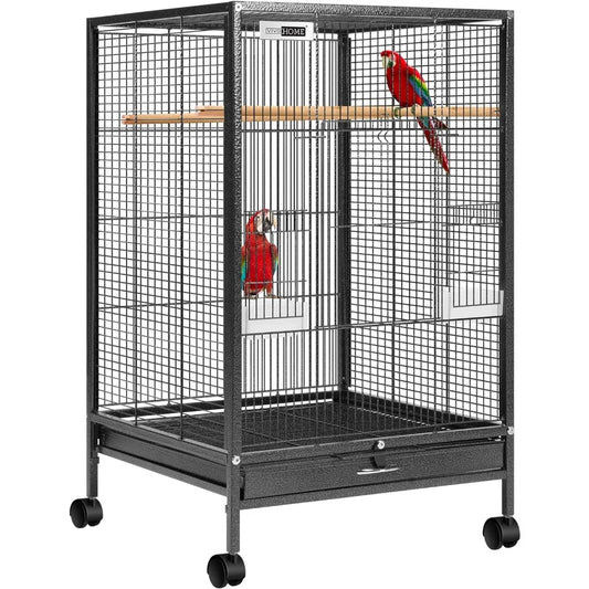 30 Inch Height Wrought Iron Bird Cage