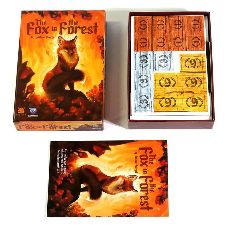 Social Party Game Cards, Fox-Forest Card