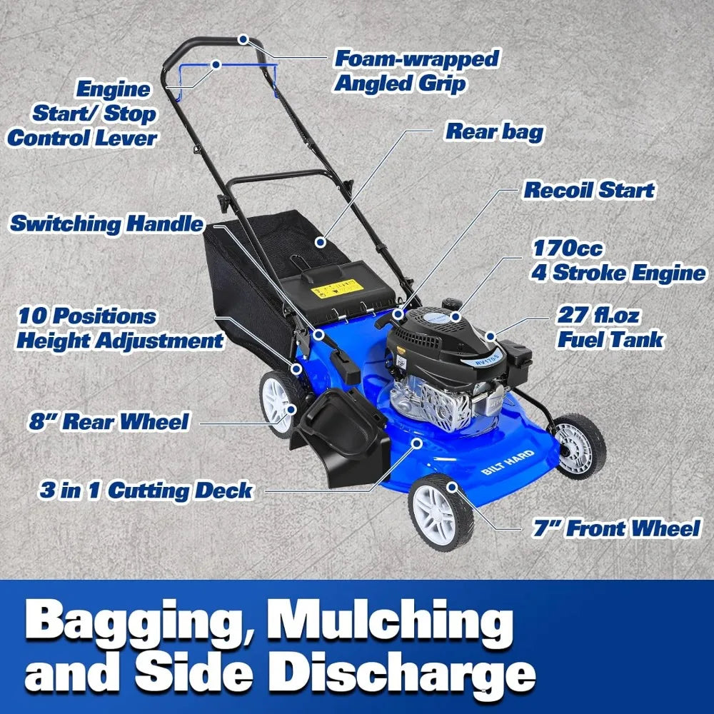 4-Cycle 170cc Engine Zero Turn Mower