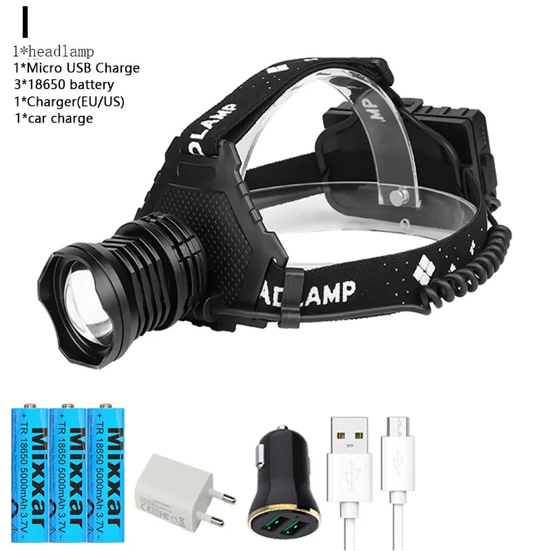 Most Powerful XHP90 Led Headlamp