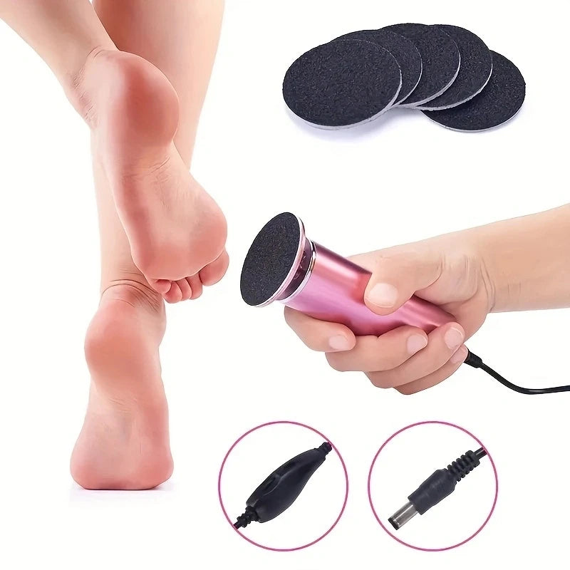 Electronic foot file pedicure sander