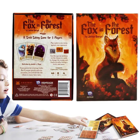 Social Party Game Cards, Fox-Forest Card