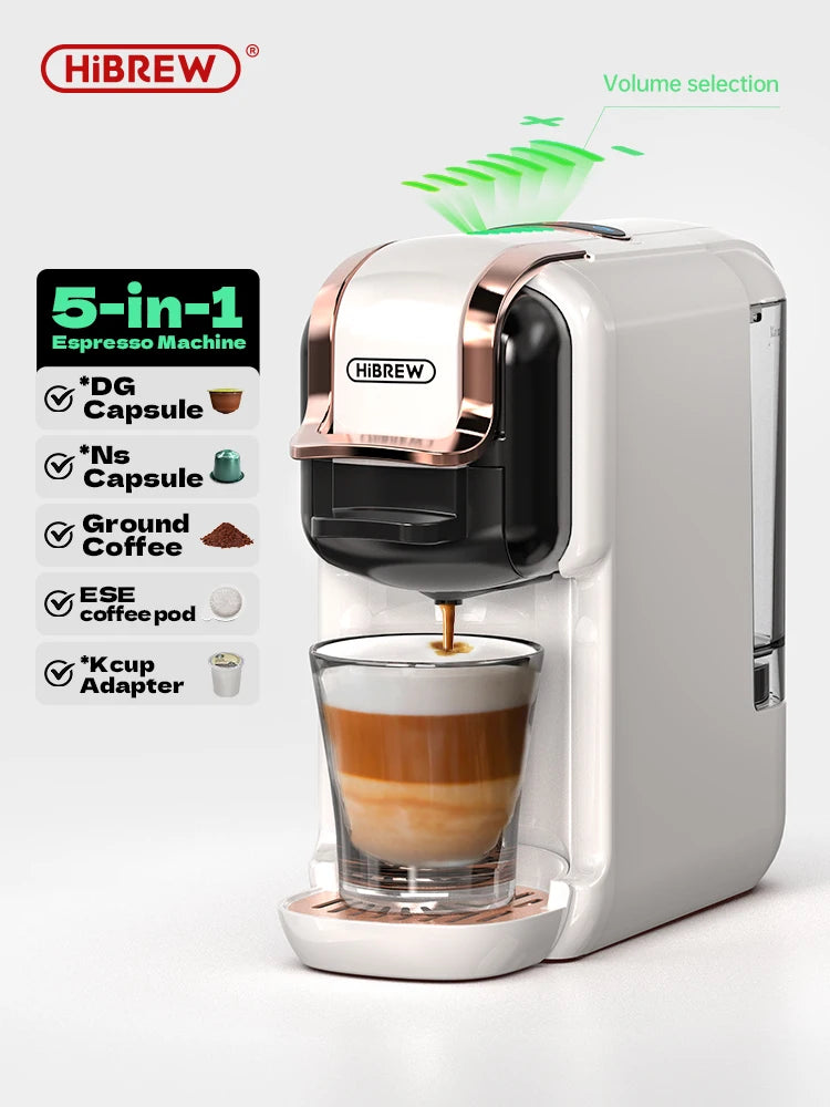 5 in 1 Multiple Capsule Coffee Machine Hot/Cold