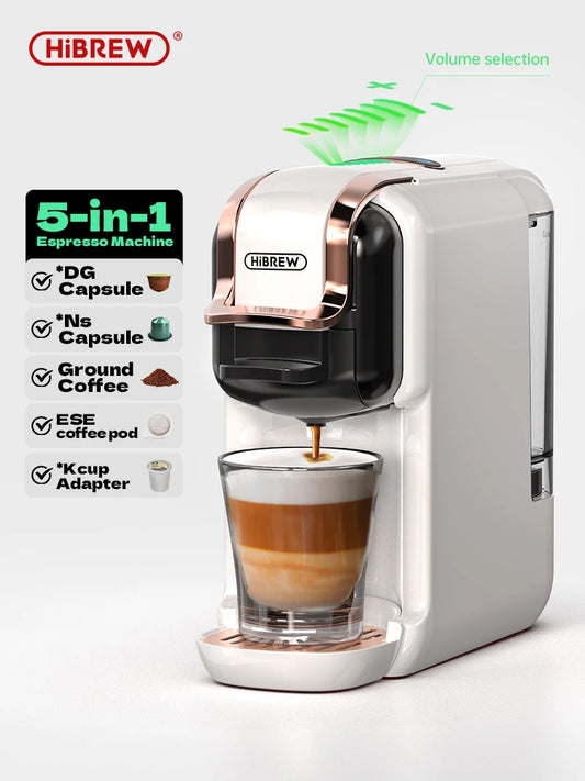 5 in 1 Multiple Capsule Coffee Machine Hot/Cold