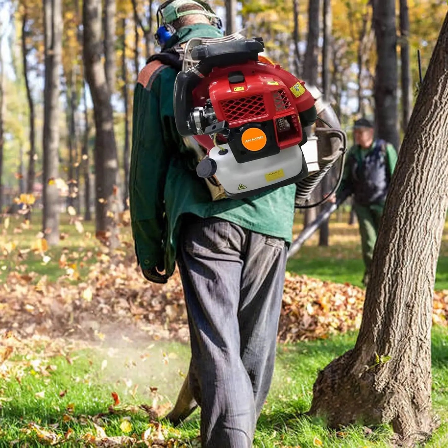 Backpack Leaf Blower Gas Powered